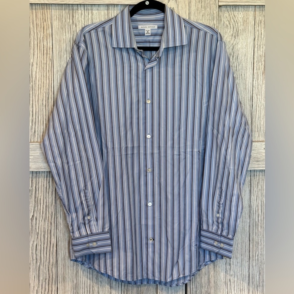 Banana Republic Dress Shirt sz 15-15 1/2 GUC